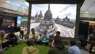 Ditjen Bimas Buddha Rillis Virtual 360 Candi Borobudur