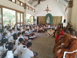 Ratusan Pemuda Buddhis Dapat Wejangan dari Bhante Sri Pannavaro Mahathera