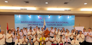 Bhikkhu Dhammavuddho Thera Terpilih Sebagai Ketua Umum DPP KCBI 2024-2029