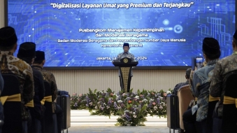 Tutup PKN II, Menag Berharap Seluruh Alumni untuk Memahami Transformasi Digital