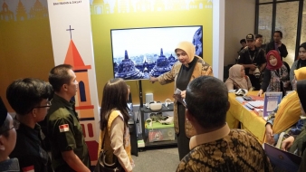 Kunjungi Expo on Religious Harmony, Helmi Nasaruddin Umar Apresiasi Virtual Reality 360 Candi Borobudur