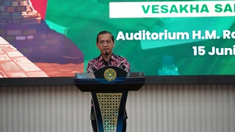 Bertemu Uskup Agung Jakarta, Menag Diskusi Penguatan Moderasi Beragama