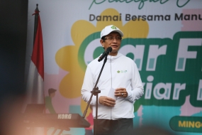 Bertemu Uskup Agung Jakarta, Menag Diskusi Penguatan Moderasi Beragama