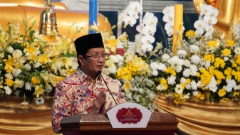 Bertemu Uskup Agung Jakarta, Menag Diskusi Penguatan Moderasi Beragama