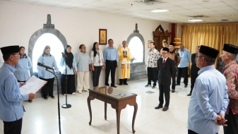 Bertemu Uskup Agung Jakarta, Menag Diskusi Penguatan Moderasi Beragama