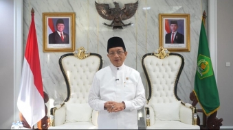 Bertemu Uskup Agung Jakarta, Menag Diskusi Penguatan Moderasi Beragama