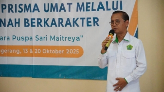 Bertemu Uskup Agung Jakarta, Menag Diskusi Penguatan Moderasi Beragama