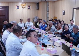 Bertemu Uskup Agung Jakarta, Menag Diskusi Penguatan Moderasi Beragama