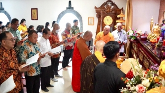 Bertemu Uskup Agung Jakarta, Menag Diskusi Penguatan Moderasi Beragama