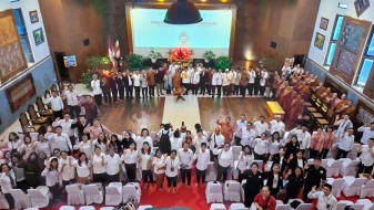 Bertemu Uskup Agung Jakarta, Menag Diskusi Penguatan Moderasi Beragama