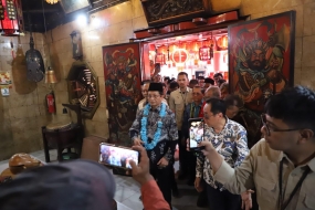 Bertemu Uskup Agung Jakarta, Menag Diskusi Penguatan Moderasi Beragama