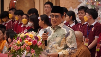 Bertemu Uskup Agung Jakarta, Menag Diskusi Penguatan Moderasi Beragama