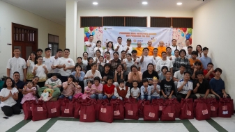 Vesakha Sananda Jadi Ruang Berbagi Kasih, Bimas Buddha dan MBMI Santuni Anak Yatim Piatu Buddhis