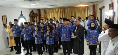 Bertemu Uskup Agung Jakarta, Menag Diskusi Penguatan Moderasi Beragama