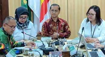 Bertemu Uskup Agung Jakarta, Menag Diskusi Penguatan Moderasi Beragama