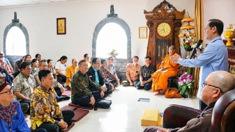 Bertemu Uskup Agung Jakarta, Menag Diskusi Penguatan Moderasi Beragama